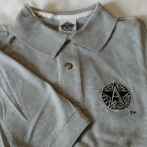 Vintage 90's Stock All Star Cafe New York Embroidered Logo Golf Style XL Polo